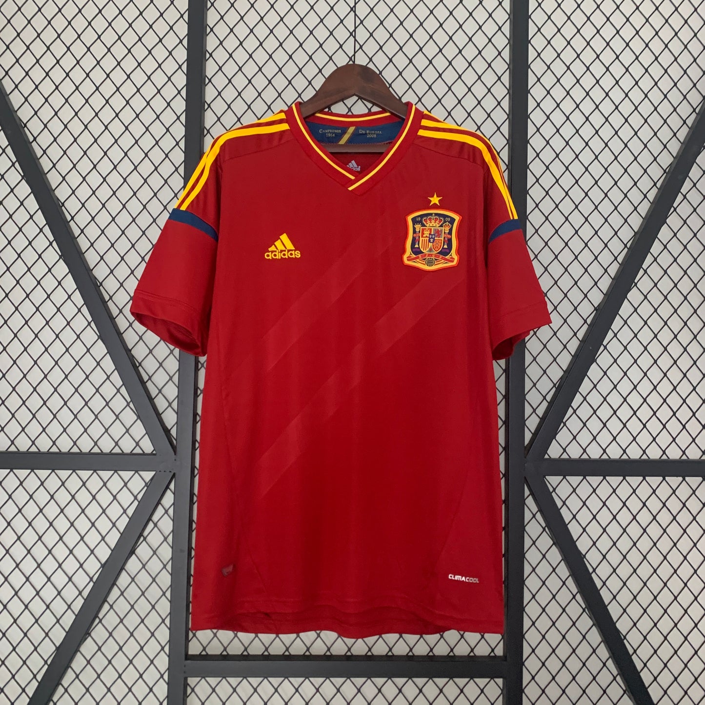 Spain 2012 Retro Football Jersey