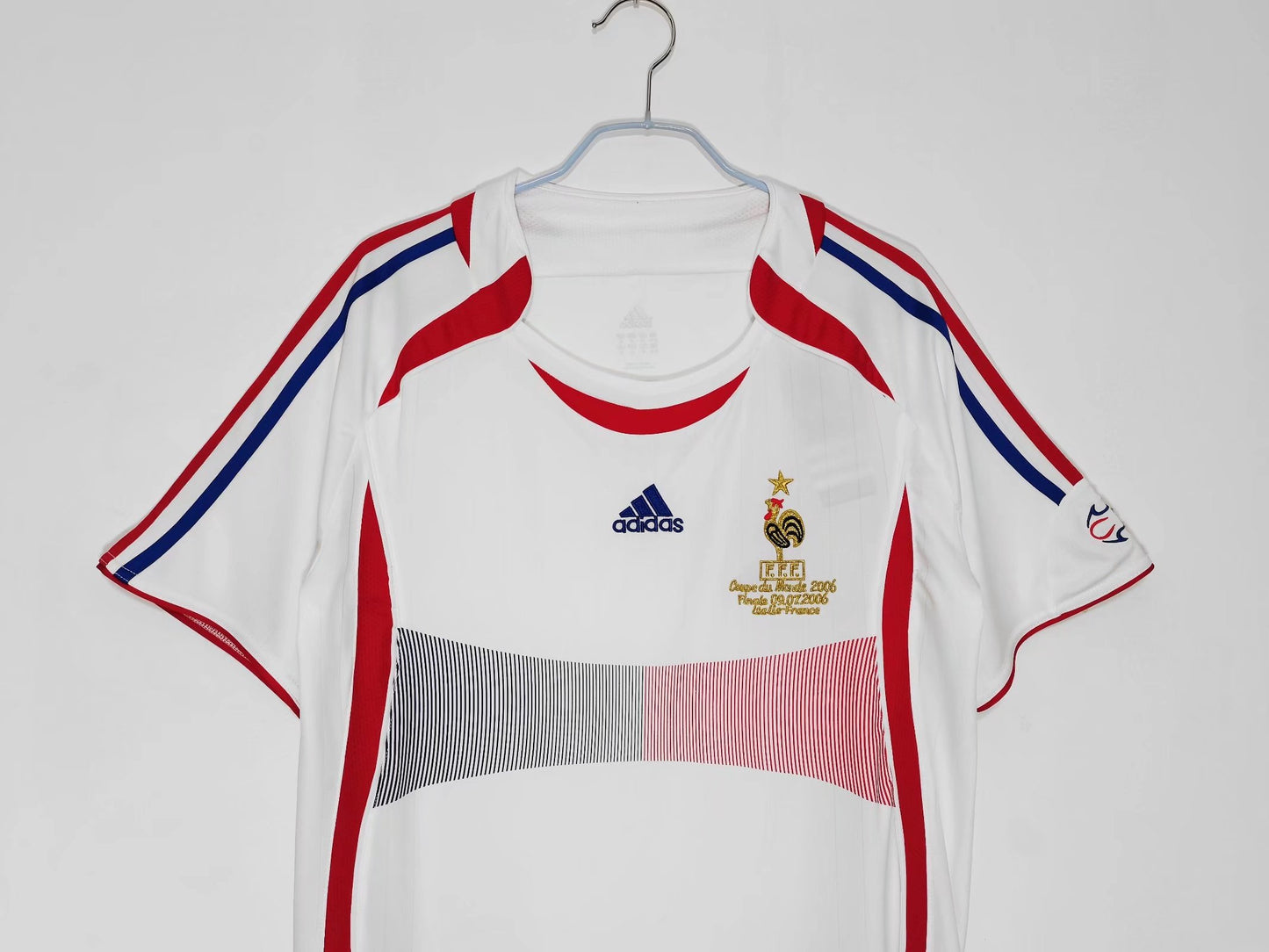 France 2006 Retro Football Jersey White