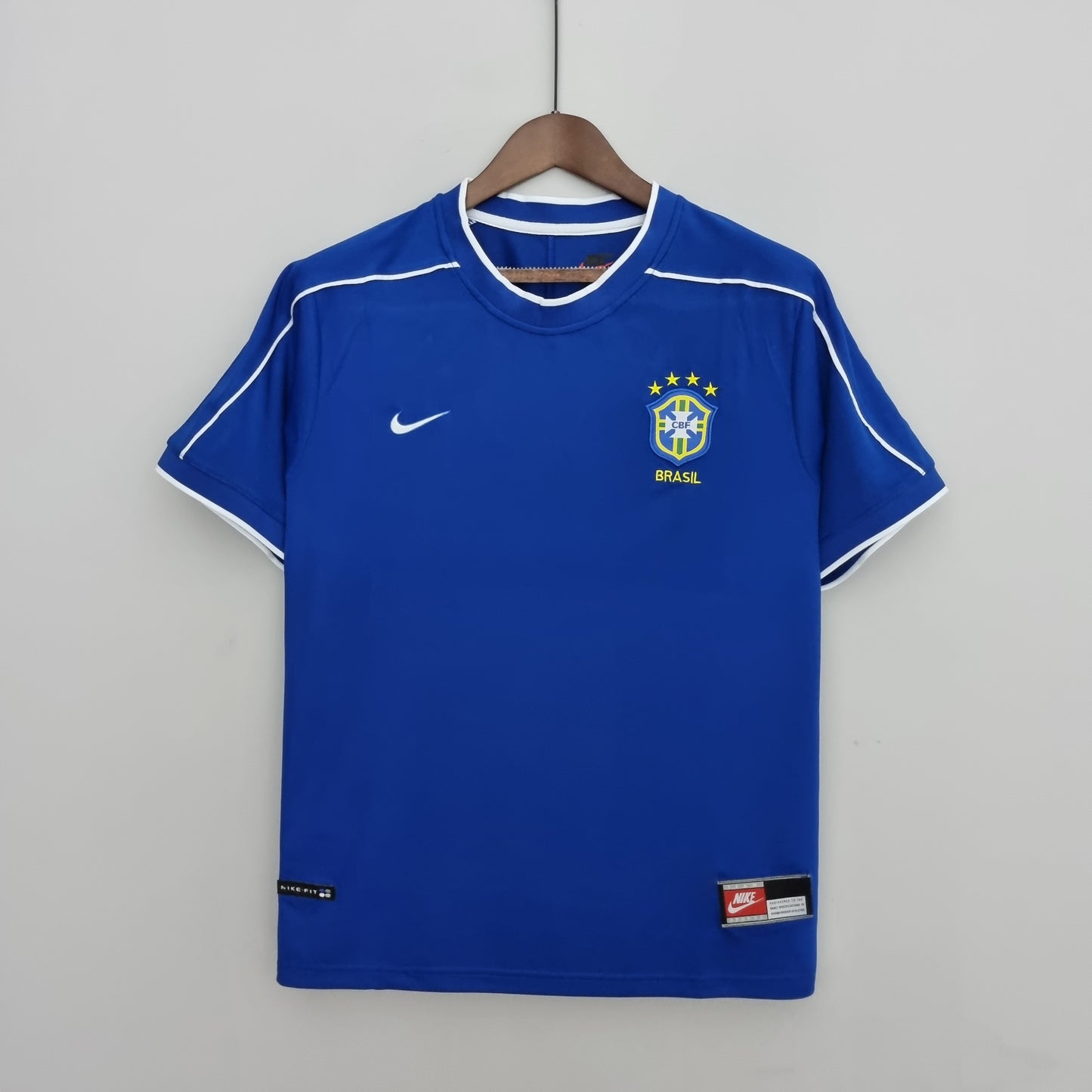 Brazil 1998 Retro Football Jersey Away