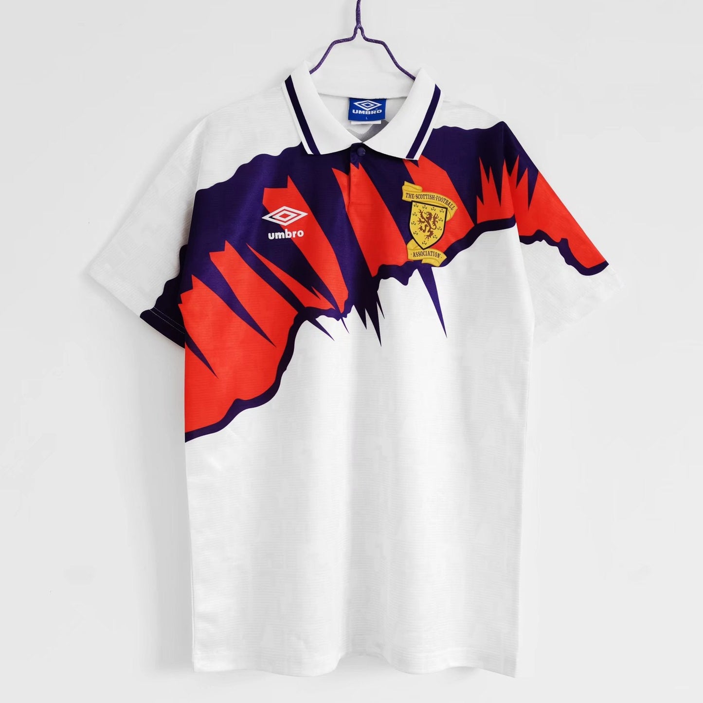 Scotland 1991-1993 Retro Football Jersey