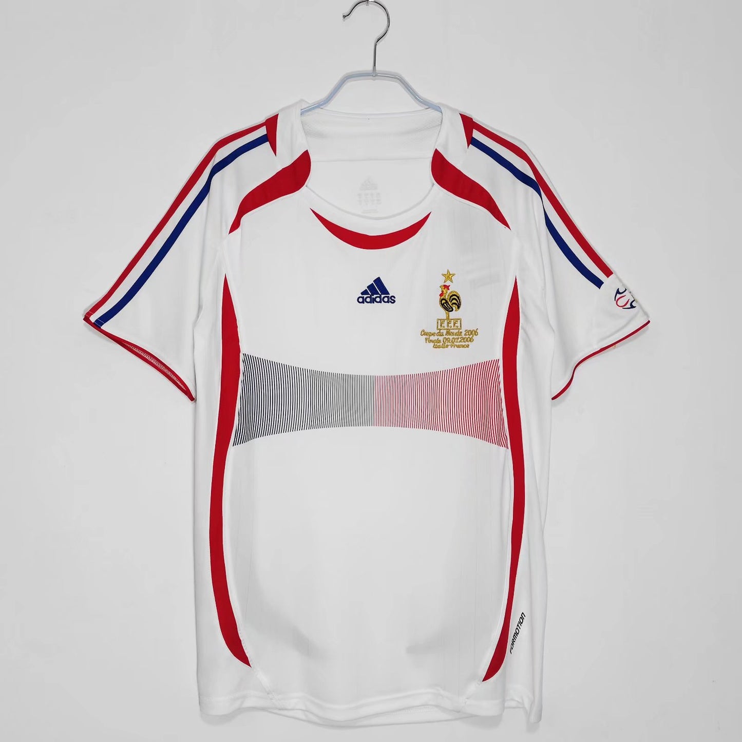 France 2006 Retro Football Jersey White