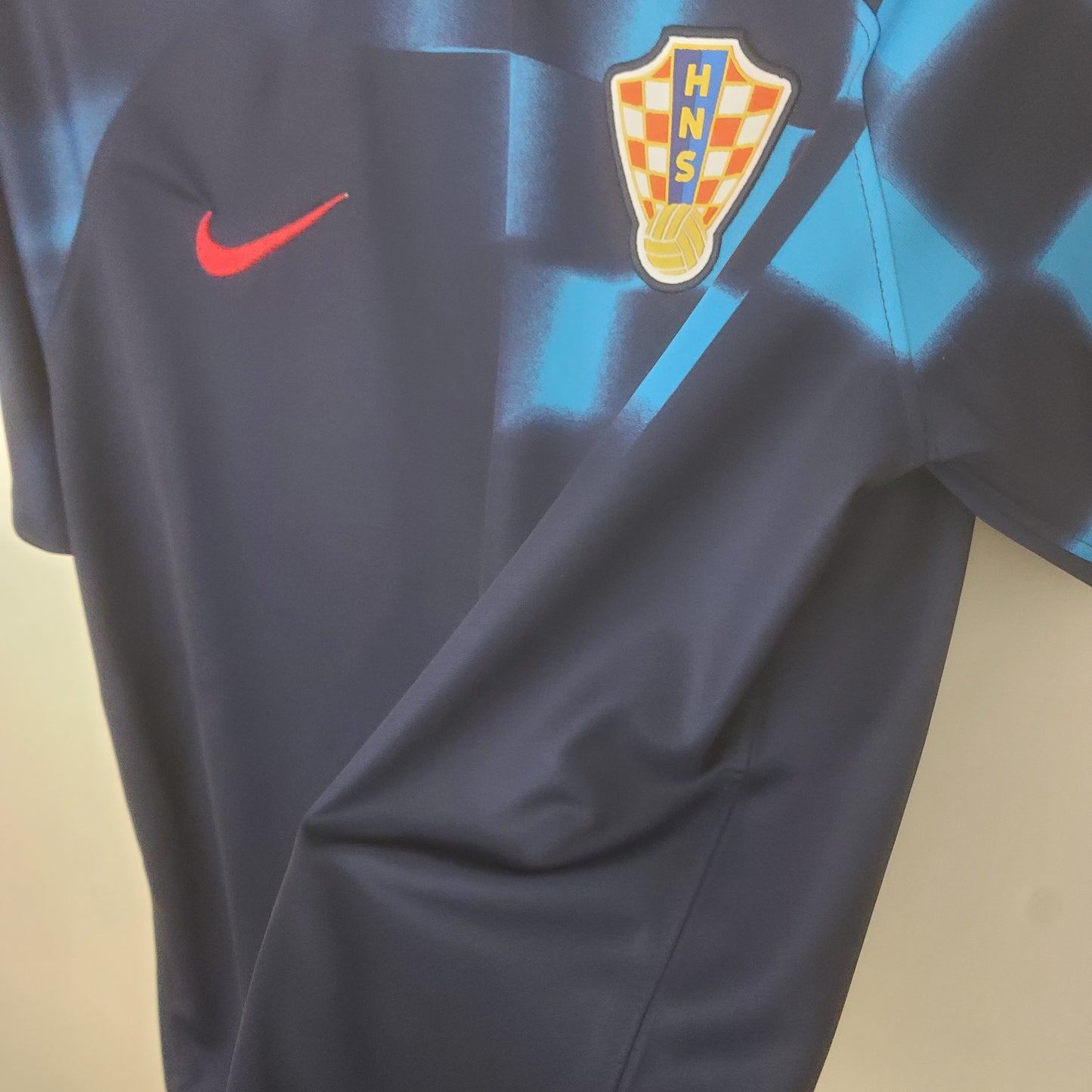 Croatia 2022 Retro Football Jersey Away