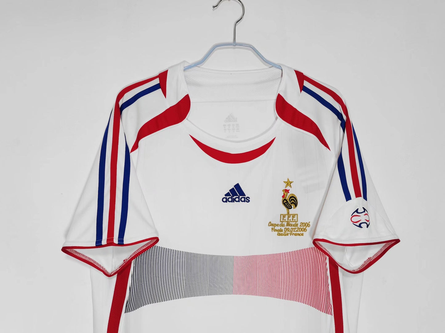 France 2006 Retro Football Jersey White