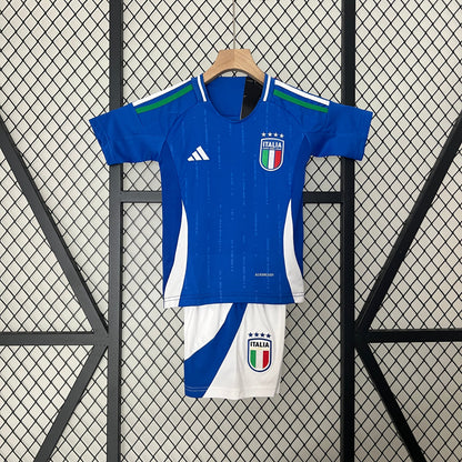 Italy 2024 Kids Football Kit (Home)