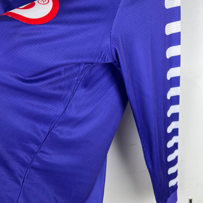 Retro Football Jersey Fiorentina 1998 Long Sleeve