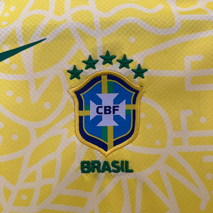 Aussie Baby Soccer Romper - Brazil