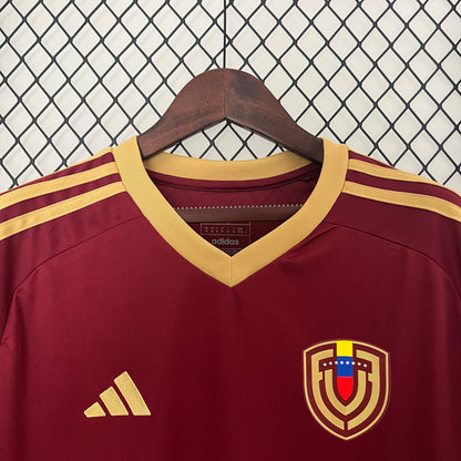 Venezuela 2024-2025 Football Jersey (Vinotinto Fan Version)