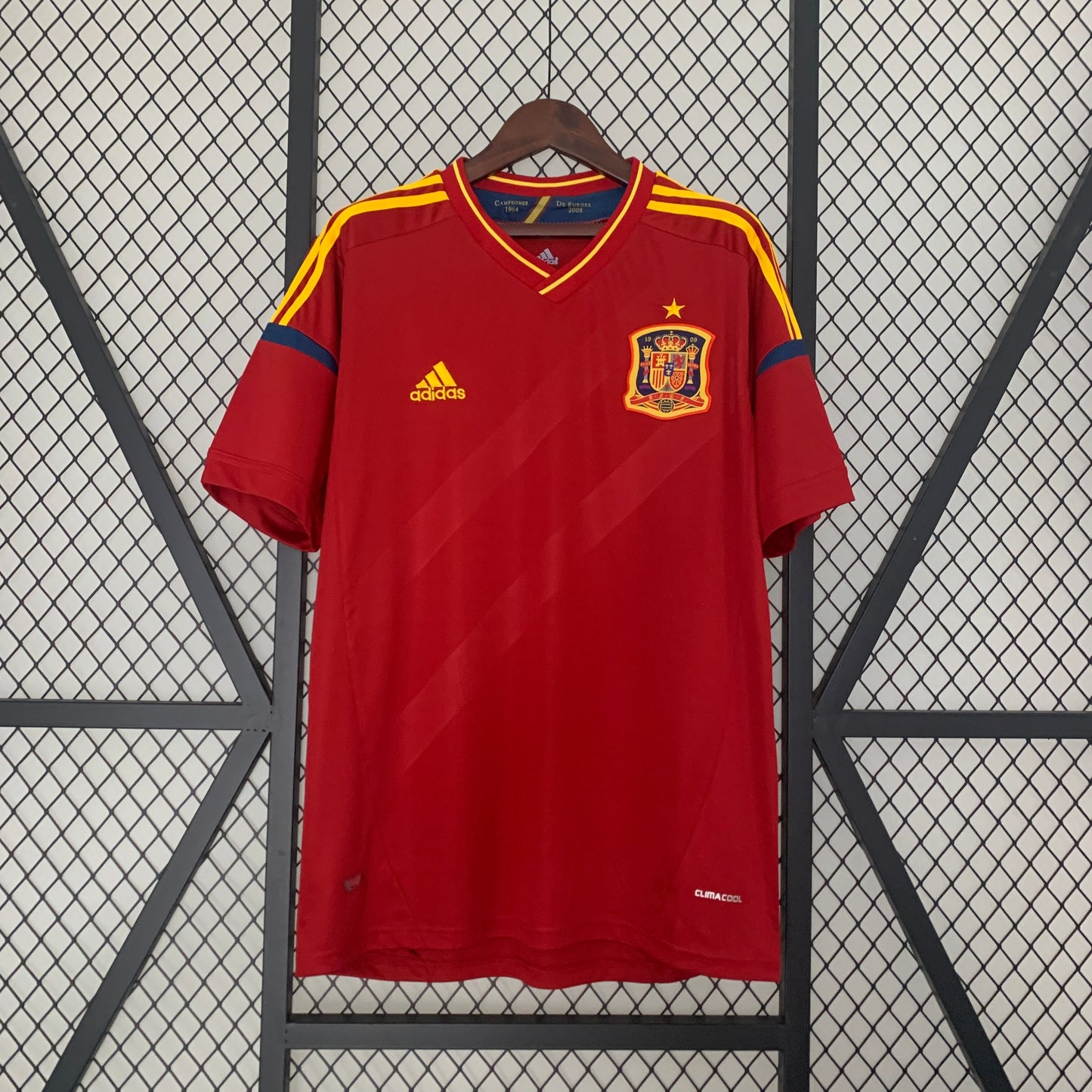 Spain 2012 Retro Football Jersey