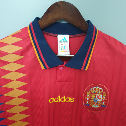 Spain 1994 Retro Football Jersey