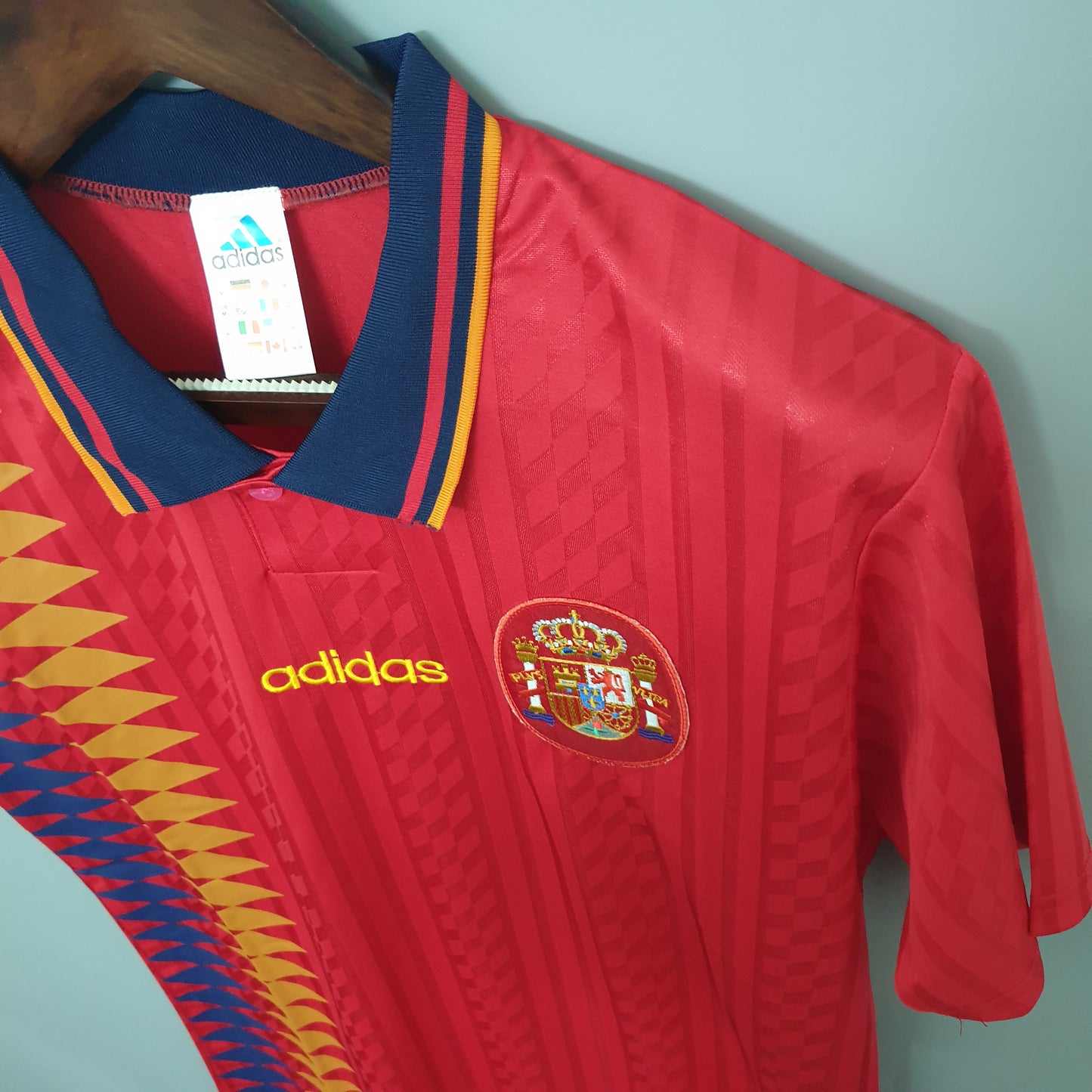 Spain 1994 Retro Football Jersey