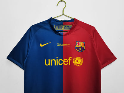 FC Barcelona 2008 Retro Football Jersey