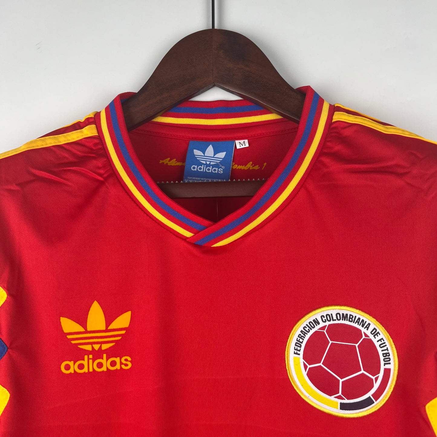 Colombia 1990 Retro Football Jersey Away