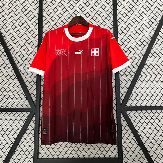 Switzerland 2024 Football Jersey Home (Fan Version)