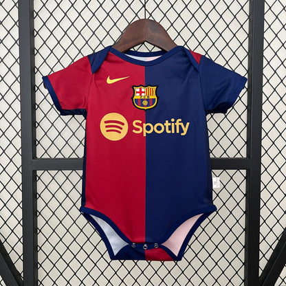 Aussie Baby Soccer Romper - FC Barcelona