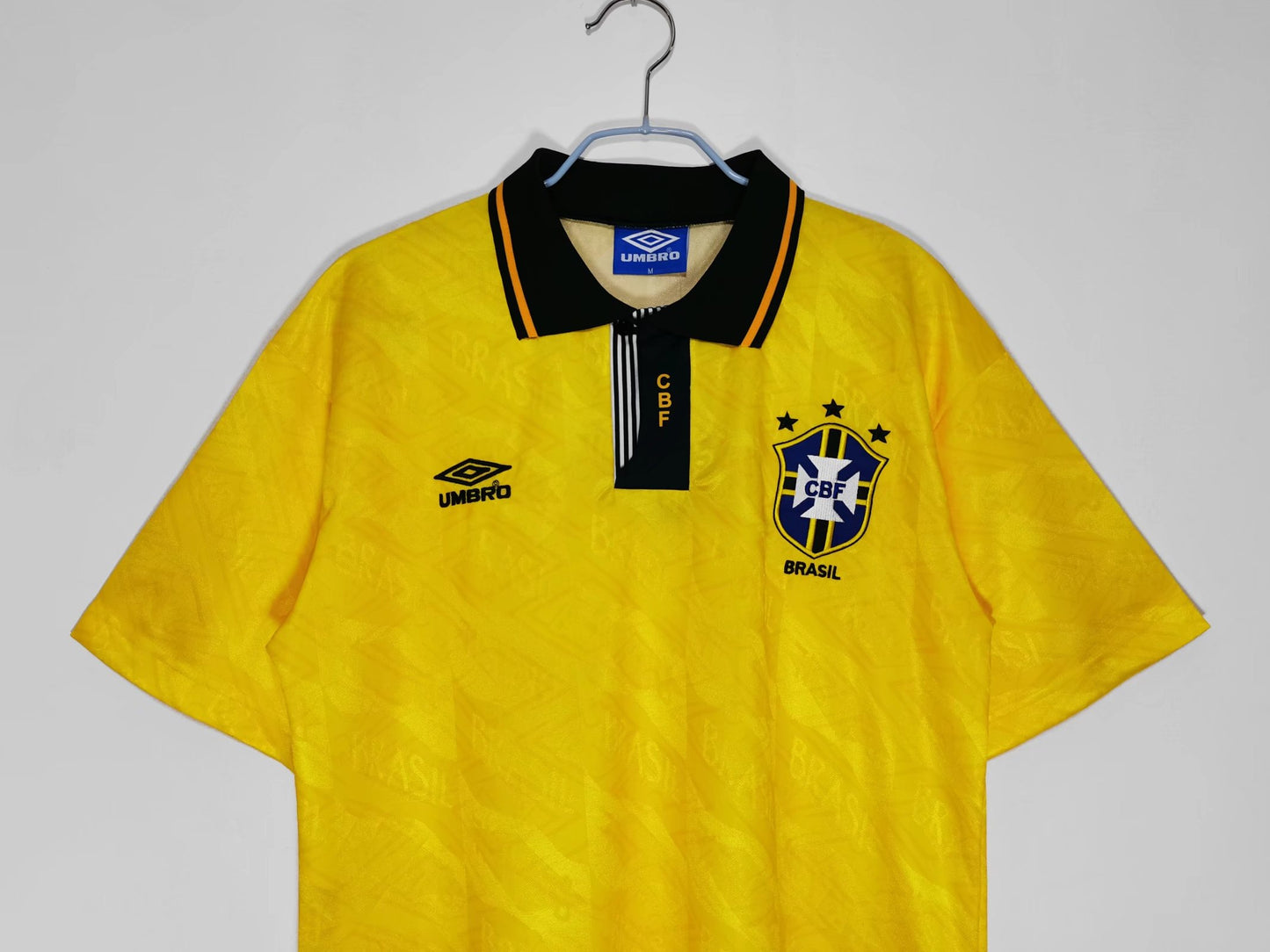 Brazil 1991 - 1993 Retro Football Jersey