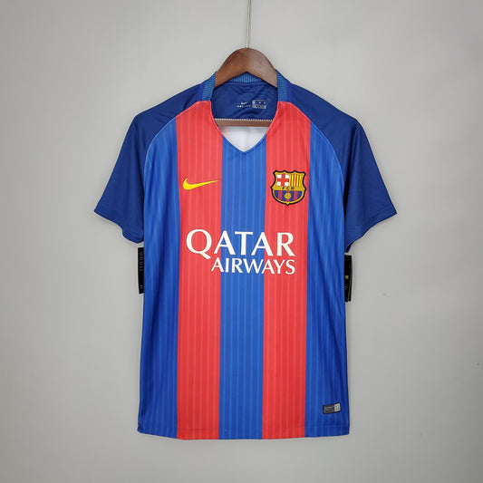 Barcelona 2016 - 2017 Retro Football Jersey