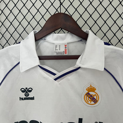 Real Madrid 1988 Home Retro Football Jersey