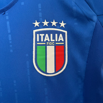 Italy 2024 Kids Football Kit (Home)