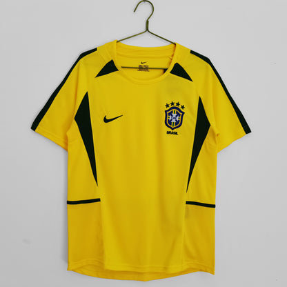 Brazil 2002 Retro Football Jersey