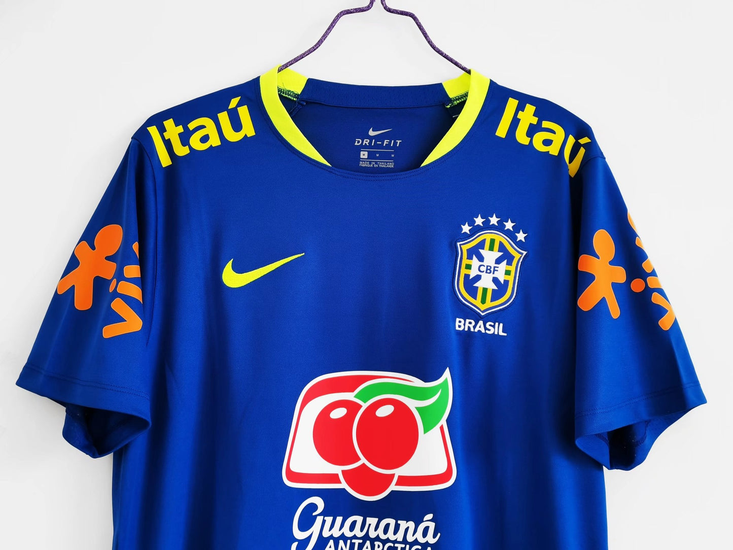 Brazil 2020 Retro Football Jersey Training