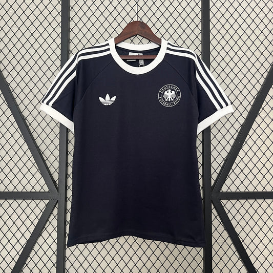 Germany Retro Football Jersey Special Edition Black