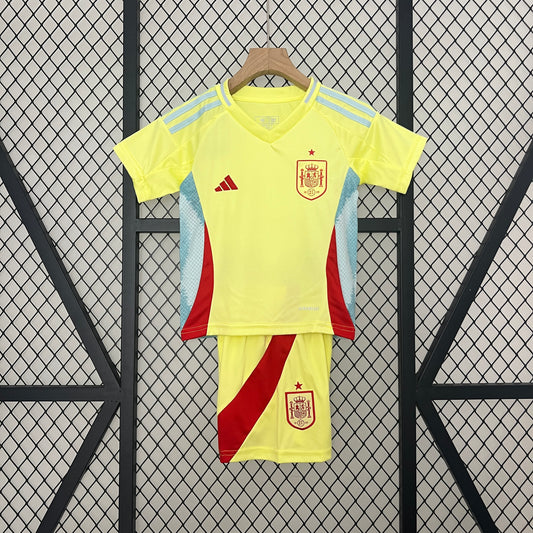 Spain 2024 Kids Football Kit (Away)