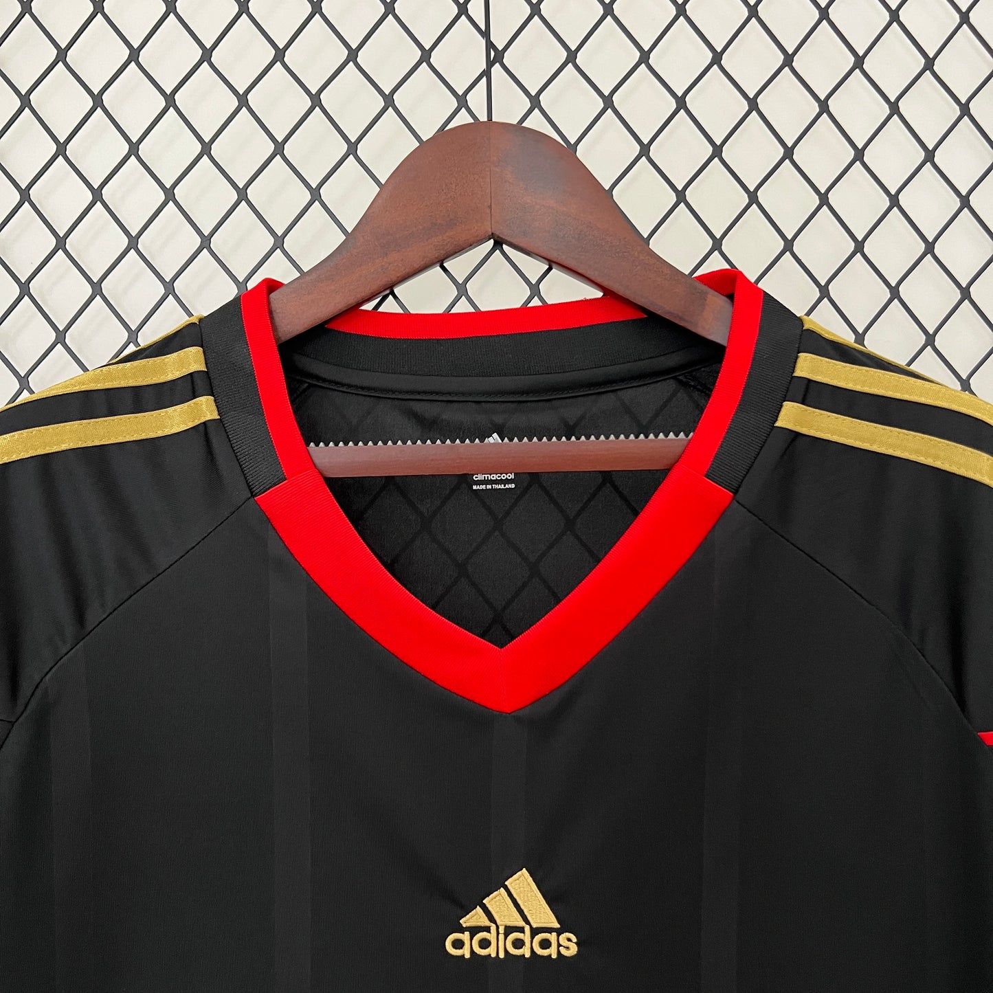 Germany 2010 Black Retro Football Jersey (Away)