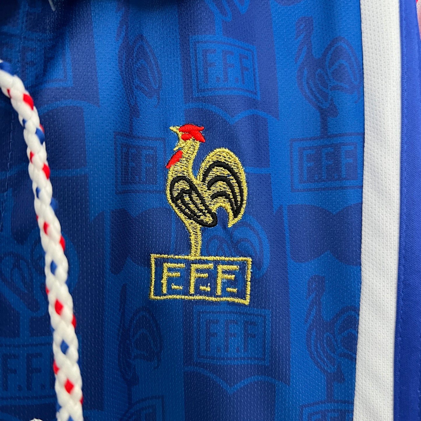 France 1996 Retro Football Jersey Home