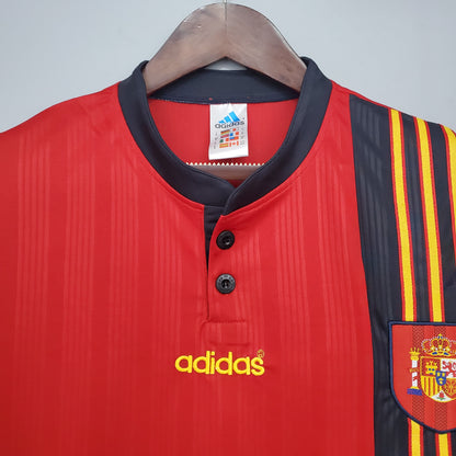 Spain 1996 Retro Football Jersey