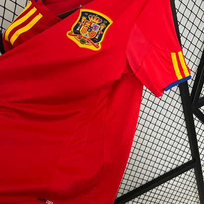 Spain 2010 Retro Football Jersey Home