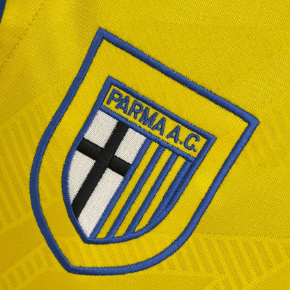 Retro Football Jersey Parma 1993 - 1995 Yellow