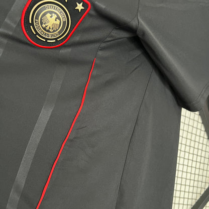 Germany 2010 Black Retro Football Jersey (Away)