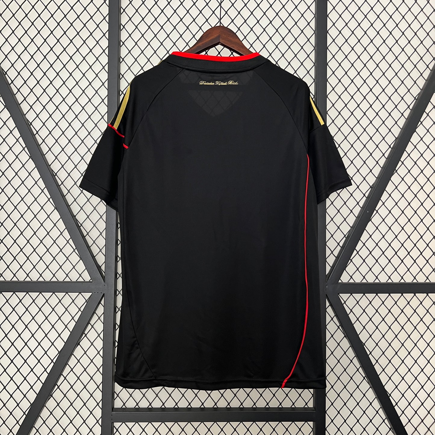 Germany 2010 Black Retro Football Jersey (Away)