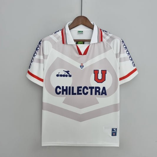 White Universidad de Chile 1996 Retro Football Jersey