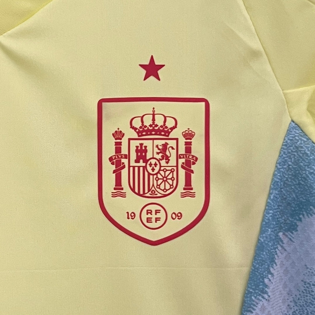 Spain 2024 Kids Football Kit (Away)