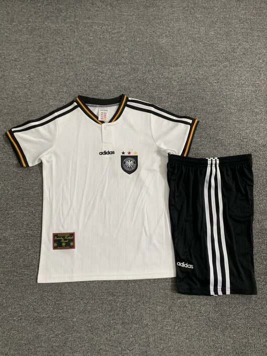 Kids Retro Football Kit Germany 1996