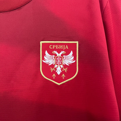 Serbia 2024 Football Jersey Home (Fan Version)