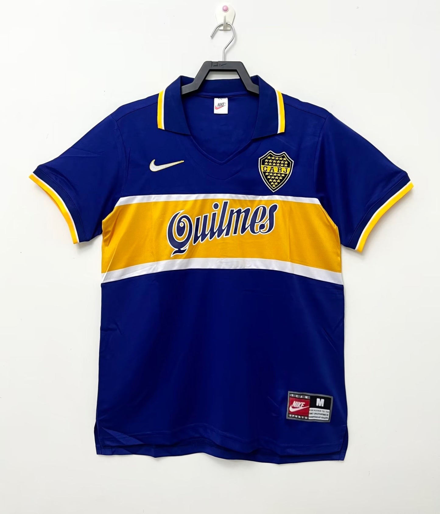 Boca Juniors 1996-1997 Home Retro Football Jersey