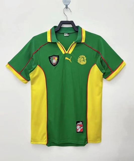 Retro Football Jersey Cameroon 1998