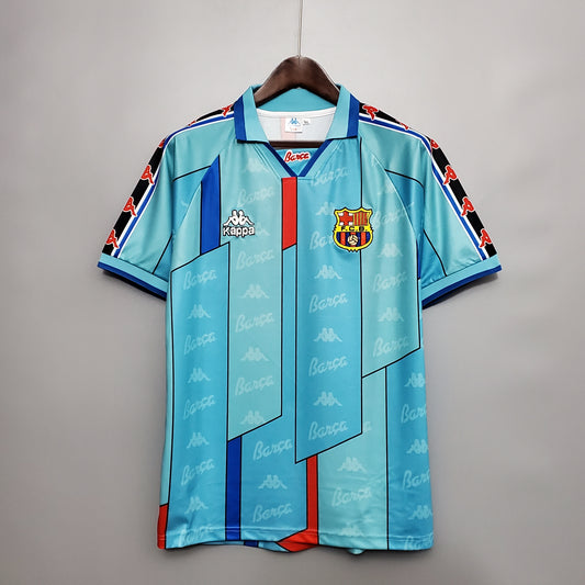 Barcelona 1996 - 1997 Away Retro Football Jersey