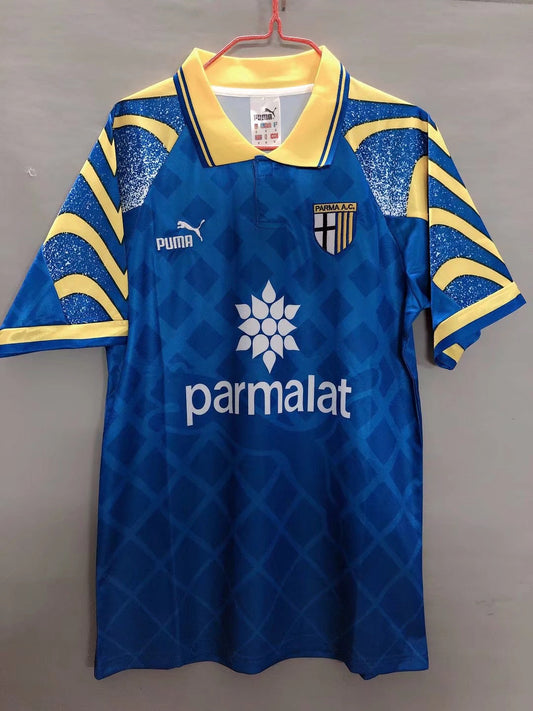 Parma 1995 - 1997 Blue Retro Football Jersey