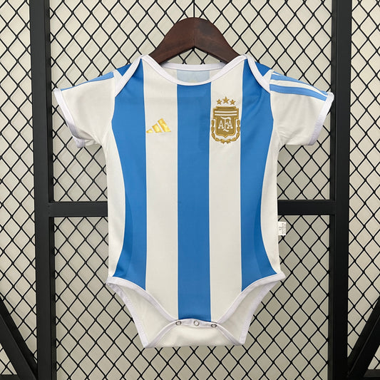 Aussie Baby Soccer Romper - Argentina