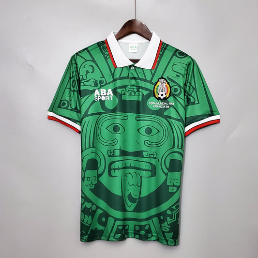 Retro Football Jersey Mexico 1998