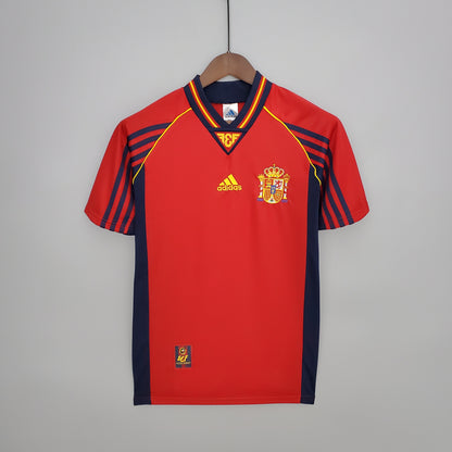 Spain 1998 Retro Football Jersey