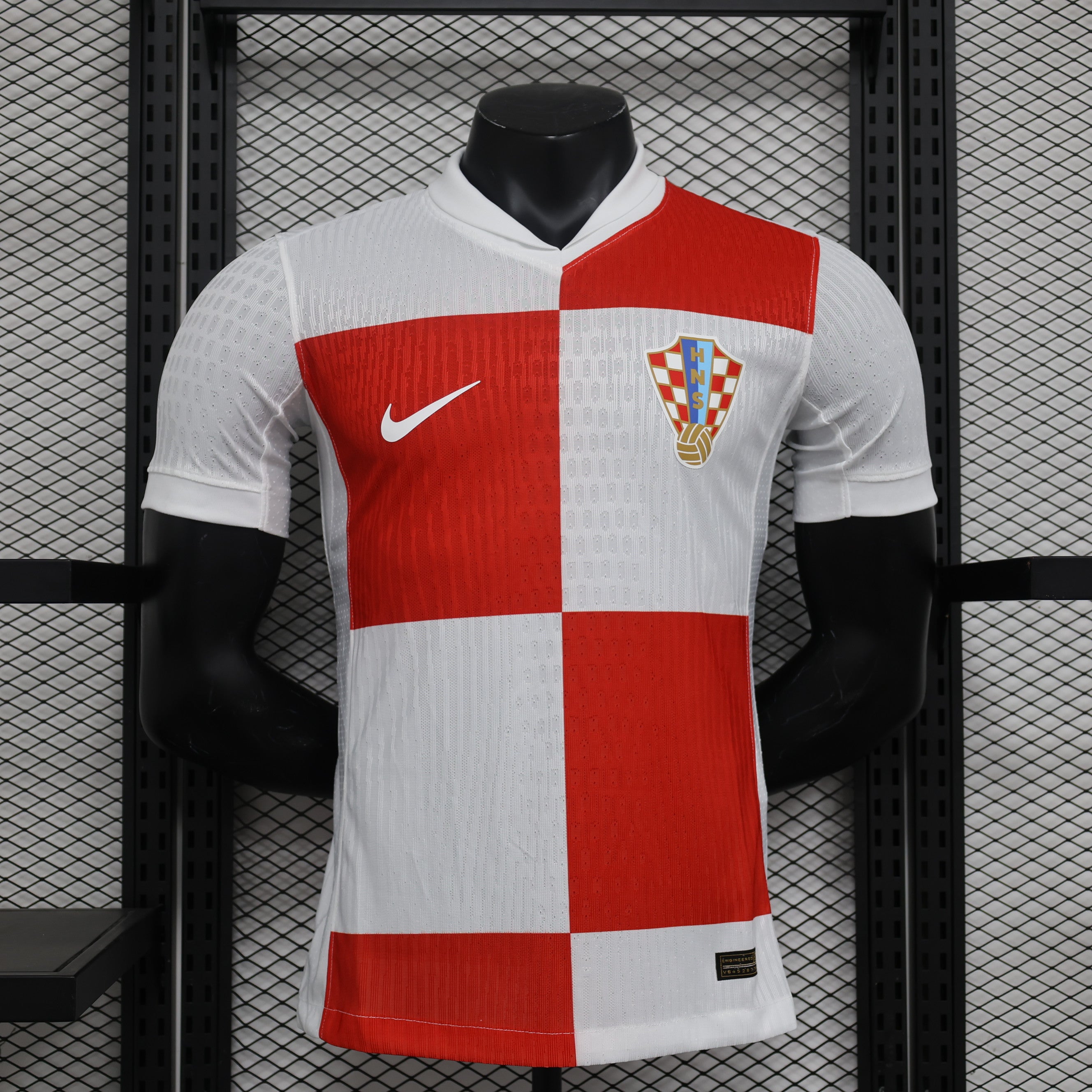 Croatia 2024 Football Jersey Home Player Version Retrochampions