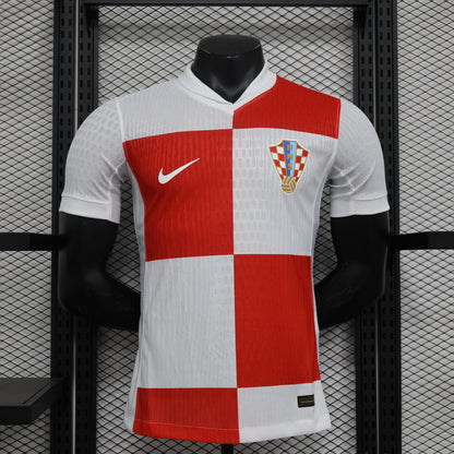 Croatia 2024 Football Jersey (Home Player Version)