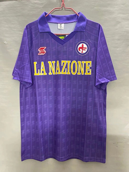 Retro Football Jersey Fiorentina 1989 - 1990