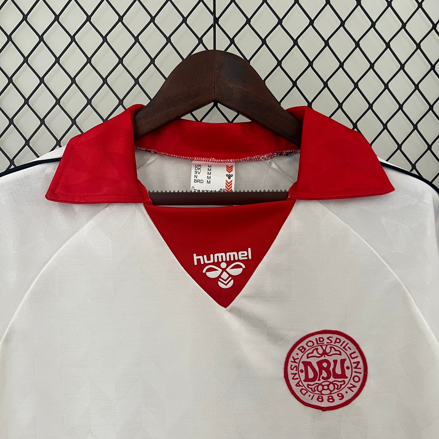 Retro Football Jersey Denmark 1988 Away