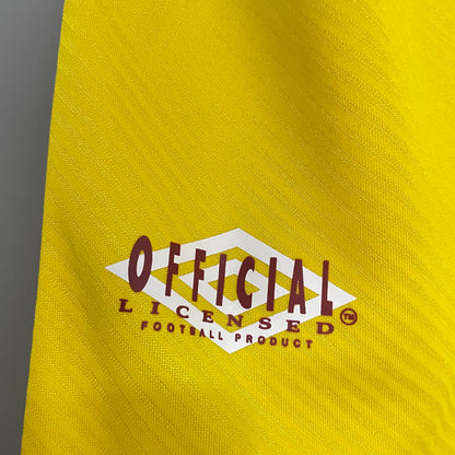 Retro Football Jersey Parma 1993 - 1995 Yellow