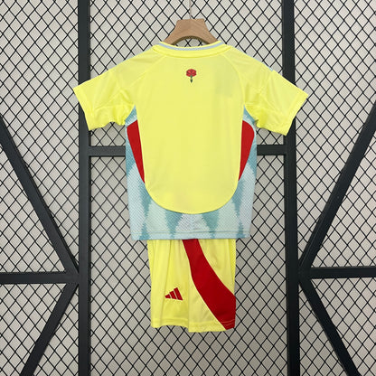 Spain 2024 Kids Football Kit (Away)